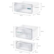 Siemens iQ100 Bottom Freezer 270L White - KI87VNSE0M