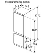 Siemens iQ100 Bottom Freezer 270L White - KI87VNSE0M