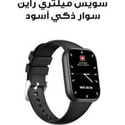 Swiss Military Rhine 3 Smartwatch Band Black