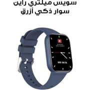 Swiss Military Rhine 3 Smartwatch Band Blue