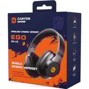 Canyon Ego GH-15 Wireless Over Ear Headset Black