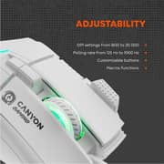 Canyon Fortnax Wired Mouse White - CND-SGM636W