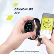Canyon Hexagon 88 Smart Watch Black