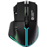 Canyon Fortnax Wired Mouse Black - CND-SGM636B