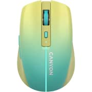Canyon Rechargeable Wireless Mouse Yellow Blue - CNS-CMSW44UA