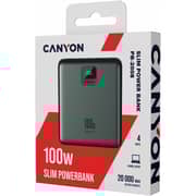 Canyon Power Bank 20000mAh Dark Grey - CNE-CPB2008DG