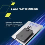 Canyon Power Bank 20000mAh Dark Grey - CNE-CPB2008DG