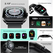 Infinix XWatch 3 Plus Smart Watch 2.13 Inch AMOLED Display - Black - XW3P