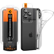 Spigen Clear Case With Screen Protector And Lens Protector Transparent iPhone 17 Pro Max - ASE10488