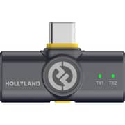 Hollyland 2-Person Wireless Combo Microphone Black - LARK M2 DUO