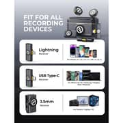 Hollyland 2-Person Wireless Combo Microphone Black - LARK M2 DUO