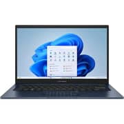 Asus Vivobook 14 (2023) Laptop - 13th Gen / Intel Core i7-1355U / 14inch FHD / 4TB SSD / 32GB RAM / Shared Intel UHD Graphics / Windows 11 Home / English Keyboard / Quiet Blue / International Version - [X1404VA-I712512] Customized