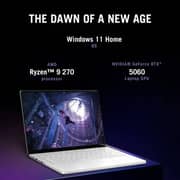 Asus ROG Zephyrus G14 Gaming (2025) Laptop - AMD Ryzen 9-270 / 14inch 3K / 2TB SSD / 16GB RAM / 8GB NVIDIA GeForce RTX 5060 Graphics / Windows 11 Home / English Keyboard / Platinum White / International Version - [90NR0M82-M00030] Customized