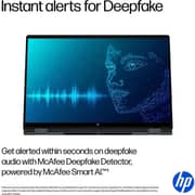 HP OmniBook X Flip 2-in-1 Convertible (2024) Laptop – 2nd Series / Intel Core Ultra 7-256V / 16inch 2K / 4TB SSD / 16GB RAM / 8GB Intel Arc 140V / Windows 11 Home / English Keyboard / Eclipse Grey / International Version – [16-AS0023DX] Customized