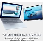 Dell 2-in-1 Convertible (2024) Copilot+ PC - 2nd Series / Intel Core Ultra 7-256V / 16inch FHD / 2TB SSD / 16GB RAM / Shared Intel Arc Graphics / Windows 11 Home / English Keyboard / Ice / International Version - [LDB06250-7144BLU-PUS] Customized