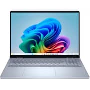 Dell 2-in-1 Convertible (2024) Copilot+ PC - 2nd Series / Intel Core Ultra 7-256V / 16inch FHD / 4TB SSD / 16GB RAM / Shared Intel Arc Graphics / Windows 11 Home / English Keyboard / Ice / International Version - [LDB06250-7144BLU-PUS] Customized