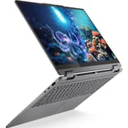 Lenovo Yoga 7 16ILL10 2-in-1 Convertible (2024) Laptop - 2nd Series / Intel Core Ultra 7-256V / 16inch WUXGA / 3TB SSD / 16GB RAM / Shared Intel Arc Graphics 140V / Windows 11 / EN Keyboard / Luna Grey / International Version - [83JT0001US] Customized