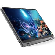 Lenovo Yoga 7 16ILL10 2-in-1 Convertible (2024) Laptop - 2nd Series / Intel Core Ultra 7-256V / 16inch WUXGA / 3TB SSD / 16GB RAM / Shared Intel Arc Graphics 140V / Windows 11 / EN Keyboard / Luna Grey / International Version - [83JT0001US] Customized