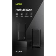 Lanex Power Bank 20000mAh Black - N18
