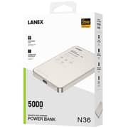 Lanex Power Bank 5000mAh Titanium Gold - N36