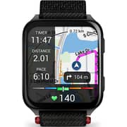 Garmin Venu X1 Smartwatch Black With Slate Titanium Caseback & ComfortFit Nylon Band