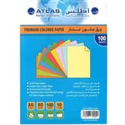 Atlas 100 Sheets Color Paper