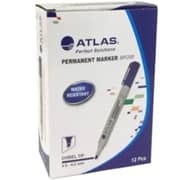 Atlas Chisel Permanent Marker Blue - DZ-12EA