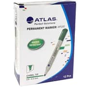 Atlas Chisel Permanent Marker Green - DZ-12EA