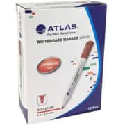 Atlas White Board Marker Bullet Red - DZ-12EA RD