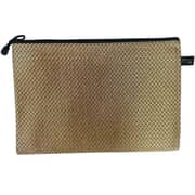 Zipper File Paper Bag A4 size Gold