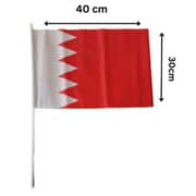 Bahrain National Flag Wooden Stick