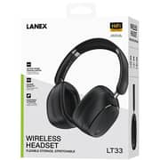 Lanex Bluetooth Wireless On Ear Headphone Black