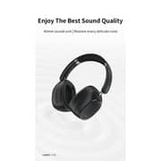 Lanex Bluetooth Wireless On Ear Headphone Black