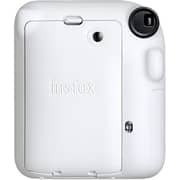 Fujifilm Instax Instant Camera - Mini 12 Clay White + 1 Pack Film