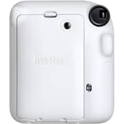 Fujifilm Instax Instant Camera - Mini 12 Clay White + 2 Pack Film