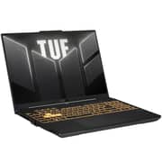 Asus TUF F16 Gaming (2025) Laptop - 13th Gen / Intel Core i7-13620H / 16inch WUXGA / 512GB SSD / 16GB RAM / 6GB NVIDIA GeForce RTX 4050 Graphics / Windows 11 Home / English & Arabic Keyboard / Mecha Grey / Middle East Version - [FX607VU-RL007W]