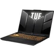 Asus TUF F16 Gaming (2025) Laptop - 13th Gen / Intel Core i7-13620H / 16inch WUXGA / 512GB SSD / 16GB RAM / 6GB NVIDIA GeForce RTX 4050 Graphics / Windows 11 Home / English & Arabic Keyboard / Mecha Grey / Middle East Version - [FX607VU-RL007W]