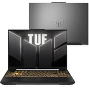 Asus TUF F16 Gaming (2025) Laptop - 13th Gen / Intel Core i7-13620H / 16inch WUXGA / 512GB SSD / 16GB RAM / 6GB NVIDIA GeForce RTX 4050 Graphics / Windows 11 Home / English & Arabic Keyboard / Mecha Grey / Middle East Version - [FX607VU-RL007W]