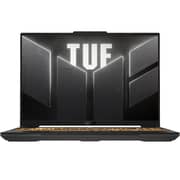 Asus TUF F16 Gaming (2025) Laptop - 13th Gen / Intel Core i7-13620H / 16inch WUXGA / 512GB SSD / 16GB RAM / 6GB NVIDIA GeForce RTX 4050 Graphics / Windows 11 Home / English & Arabic Keyboard / Mecha Grey / Middle East Version - [FX607VU-RL007W]