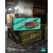 Heatz 4-in-1 Gaming Keyboard/Mouse/Headset & Mouse Pad Combo Camouflage - ZK31