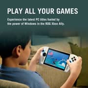 Asus ROG Xbox Ally RC73 (2025) Gaming Handheld Console – AMD Ryzen™ Z2 A Processor / 7inch FHD 120Hz / 512GB SSD / 16GB RAM / AMD Radeon Graphics / Windows 11 Home / White / Middle East Version – [RC73YA-NH002W]