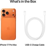Apple iPhone 17 Pro Max (256GB) – Cosmic Orange Middle East Version with FaceTime