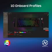 HyperX Alloy Rise 75 Gaming Keyboard Black - 7G7A4AA