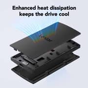 Lexar SL300 Portable Solid State Drive USB3.2 2TB Black - LSL300002T