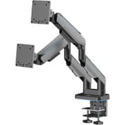 Gamertek Pivot Dual RGB Monitor Arm Black - 72976