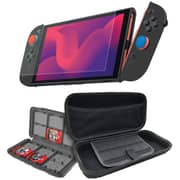 Gamertek 9-in-1 Starter Kit for Nintendo Switch 2 Blue & Red Edition - 75843