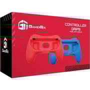 Gamertek Controller Grips for Nintendo Switch 2 Blue & Red Edition - 75844