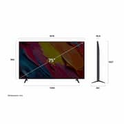 LG 75inch QNED70 4K Ultra HD Smart Television (2025 Model) - 75QNED70A6A