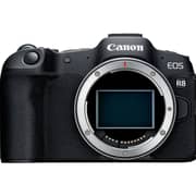 Canon Mirrorless Camera Body Black EOS R8 With LP-E17 Battery