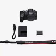 Canon Mirrorless Camera Body Black EOS R8 With LP-E17 Battery